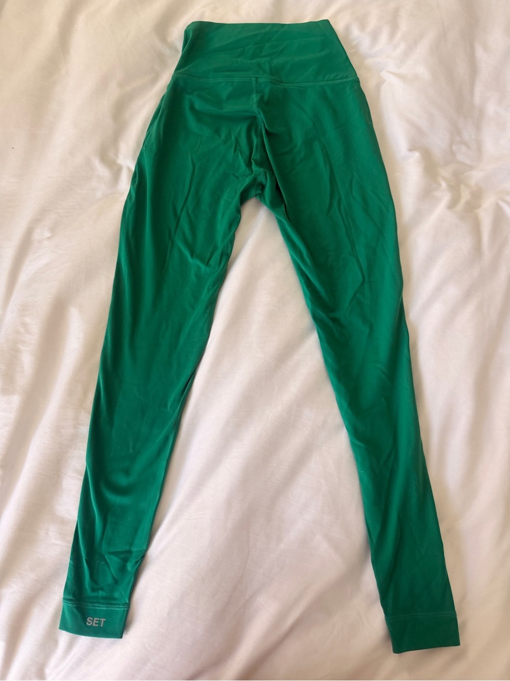 SET Active Sportbody Leggings in Palm Green size S